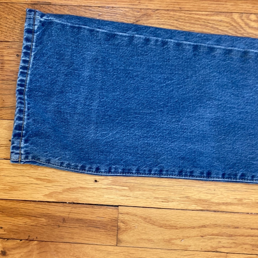 Banana Republic High Rise Relaxed Boot Cut Jean 26 Long Dark Rinse - Picture 5 of 10